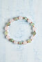 Certified Prehnite & Pink Quartz Natural Stone Bracelet - 2