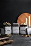 Erb25u1 Square Metal Storage Container 87x87x125, Set of 3, Mosaic