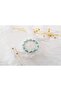 Certified Special Design Aquamarine Aventurine Natural Stone Bracelet - 5