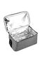 5-Piece Summer Set Cooler Thermos Camping Picnic Insulated Thermal Bag with Straps That Keeps Hot and Cold - Gray - 5