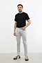 Men's Slim Fit Jean Pants with Ripped Detail