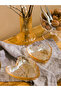 Lcw Home Orange Leaf Figured Glass Bowl Set of 2
