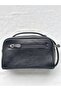 حقيبة يد سوداء من الجلد الطبيعي ذات سعة كبيرة - 8