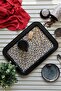 Ee169-v4 Leo Patterned Rectangular Tray 32x43 Cm