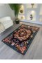 Floral Multicolored Floral Patterned Colorful Woven Base Carpet 1309 - 8