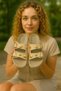 Women's Double Buckle Polyurethane Sole Summer Daily House Slippers Outdoor Slippers Stone Slippers Beige