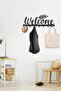 Decorative Metal Wall Hanger - Modern Coat Rack - 2