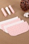 Set of 7 Baby Mouth Wipes – 100% Cotton, Soft and Absorbent White Floral - 4