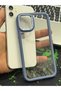 iPhone 13 Pro Max Non-Yellowing Mica Cover Indigo Color Keys and Camera Surround Metal Case - 3