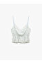 V Neck Tie Detail Bow Strap Floral Blouse - 4