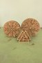 Viking Vegvisir Talisman Wooden Printing Mold Set of 3