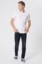 Jagger Men's Slim Straight Slim Fit Regular Waist Straight Leg Jean Trousers Green