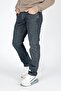 Harry Men's Straight Regular Cut Regular Waist Straight Leg Jean Trousers Blue - 2