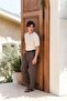 Joseph Men's Round Collar Ecru Knitwear T-Shirt - 5