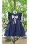 Girl's Eid Birthday Special Day 100% Cotton Linen Dress - 4