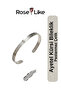 Ayetel Kursi Bracelet Stainless Steel Adjustable Unisex Bracelet