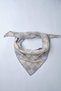 Checkered Patterned Knitwear Scarf - 4