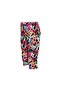 Graffiti Hearts Girls' Printed Knee-Length Leggings Capri - 2