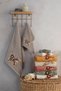 Mariposa - 70% Bamboo / 30% Cotton Embroidered Hand Towels - Set of 6 50X90 - 3
