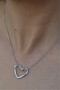 Anti Tarnish Steel Guaranteed Knot Heart Necklace Steel Knot Heart Necklace Women Necklace - 4