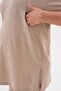 Maternity Stretchy Cotton Adjustable Waist Leggings Shorts Set - 5