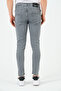 Men's Gray Slimfit Jeans - Italian Cut Denim Jeans - 4