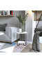 Corro Modern Side End Table White Multipurpose