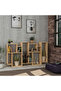 Karmato Modern Bookcase Display Unit Oak - 3