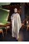 Suit Cotton Inner Dress Color Beige Coming Kaftan Abaya Bisht Thin Fabric Is Suitable for Size 38-46 145 cm