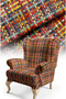 Kilim Patterned Pop Model Digital Printed Upholstery Sofa Fabric, Throw Pillow, Cushion Cover Premium Fabric
