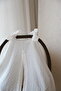 Baby Stroller Cover with Muslin Pompom 100% Cotton - White - 5