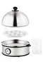 Rapid Egg Cooker 7 Slots, Stainless Steel Automatic Egg Steamer - 2