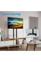 Mobile TV Stand with Wheels, Floor TV Bracket for 32-55 inch LCD LED Screens TV, Holds Up to 25KG - 2