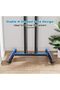 Mobile TV Stand with Wheels, Floor TV Bracket for 32-55 inch LCD LED Screens TV, Holds Up to 25KG - 8