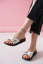 Women's Casual Slippers Lilac Color Outdoor Beach Slippers