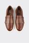Tan Leather Men's Casual Shoes - 4