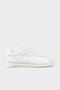 White Leather Women's Sports Shoes