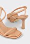 Natural Women's Heeled Sandals - 4