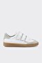 White Leather Women's Sports Shoes
