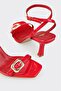 Red Women's Daily Sandals - 4
