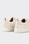 Ecru Leather Men's Casual Shoes - 5