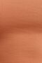 Woman's Salmon Ribbed T-shirt Halter Collar Knitted Singlet - 4