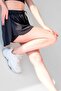 Black Loose Cut Tights Sports Shorts - 3