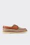 Beige Leather Men's Casual Shoes