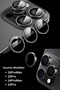 Apple Iphone 15 Pro & Iphone 15 Pro Max Camera Protection Colored Lens Protector Tempered Glass Protection