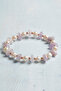 Certified Natural Pearl & Amethyst Slice Natural Stone Bracelet – Romantic & Elegant Combination - 3