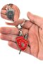 Abhaz Flag And Wedge Keychain - 2