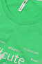 Women's Morgan Long Sleeve O-Neck Printed Thin Combed Cotton T-Shirt Turquoise Green - 8