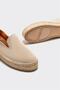 Bej Deri Kadın Espadril - 3