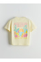 Crew Neck Girl's T-Shirt - 3